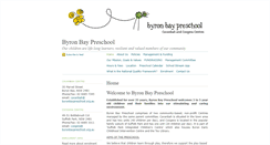 Desktop Screenshot of byronbaypreschool.org.au